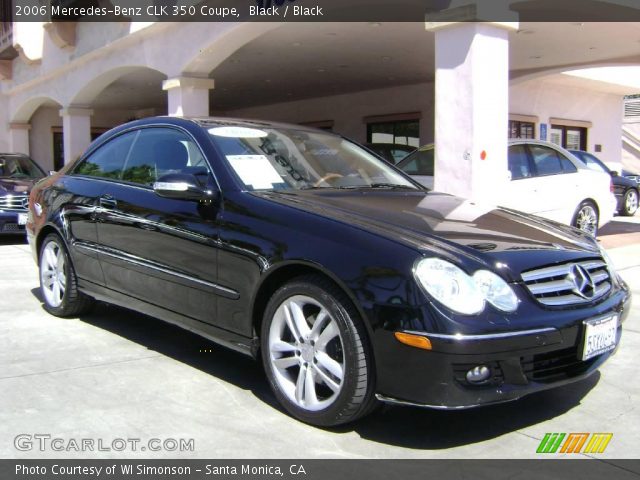 2006 Mercedes-Benz CLK 350 Coupe in Black