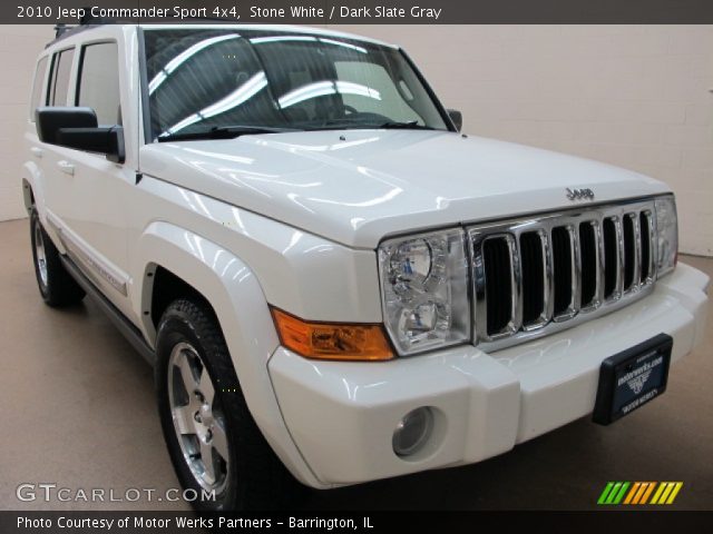 2010 Jeep Commander Sport 4x4 in Stone White