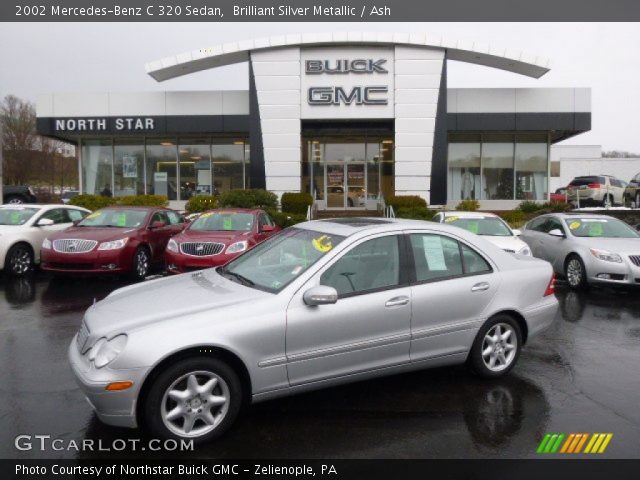 2002 Mercedes-Benz C 320 Sedan in Brilliant Silver Metallic