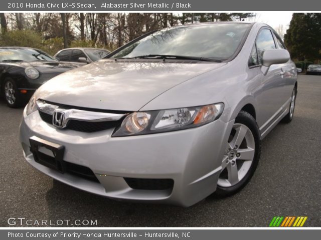 2010 Honda Civic LX-S Sedan in Alabaster Silver Metallic