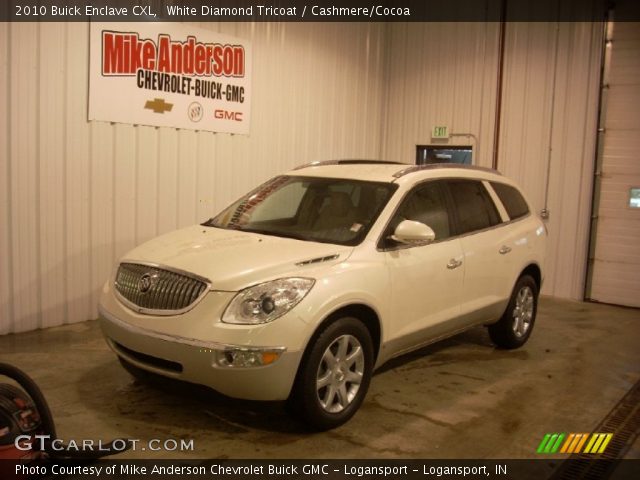 2010 Buick Enclave CXL in White Diamond Tricoat