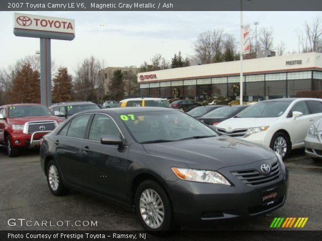2007 Toyota Camry LE V6 in Magnetic Gray Metallic