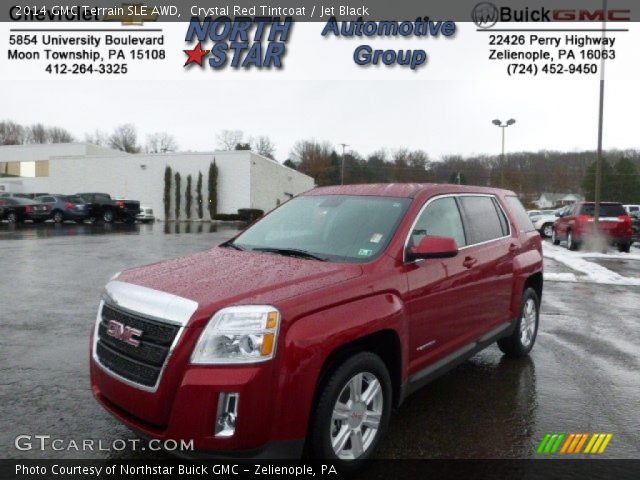 2014 GMC Terrain SLE AWD in Crystal Red Tintcoat