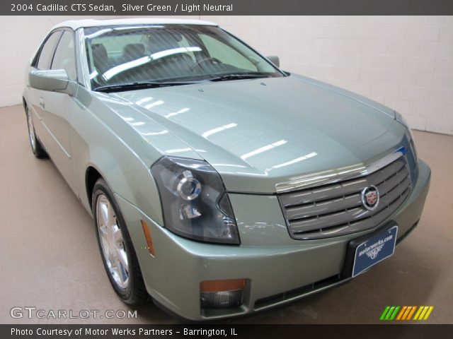 2004 Cadillac CTS Sedan in Silver Green