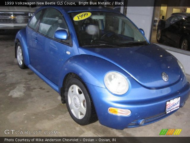 1999 Volkswagen New Beetle GLS Coupe in Bright Blue Metallic
