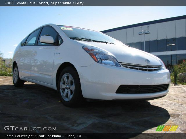2008 Toyota Prius Hybrid in Super White