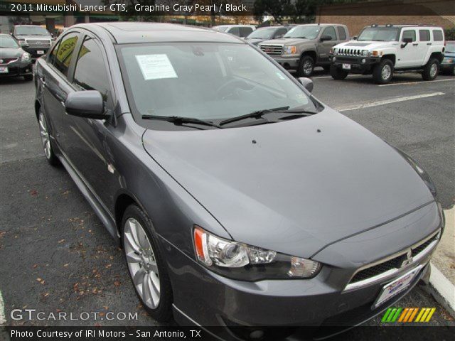 2011 Mitsubishi Lancer GTS in Graphite Gray Pearl