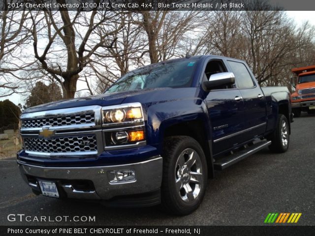 2014 Chevrolet Silverado 1500 LTZ Crew Cab 4x4 in Blue Topaz Metallic