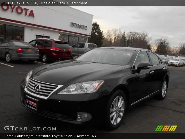 2011 Lexus ES 350 in Obsidian Black