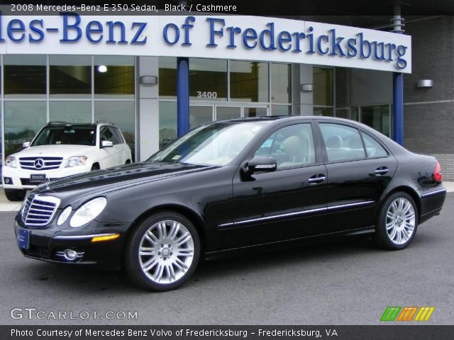 2008 Mercedes-Benz E 350 Sedan in Black