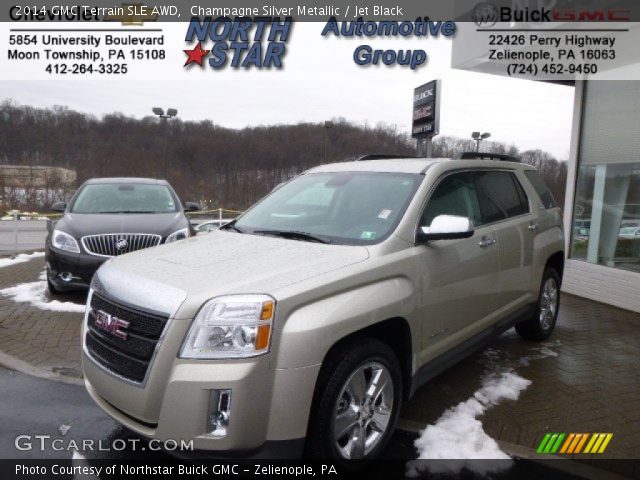 2014 GMC Terrain SLE AWD in Champagne Silver Metallic