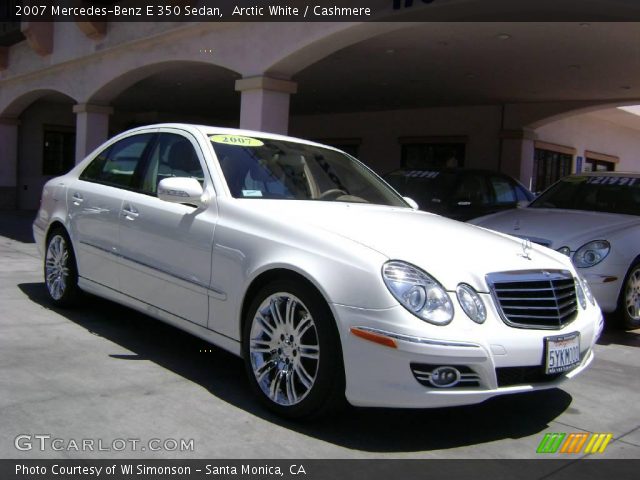 2007 Mercedes-Benz E 350 Sedan in Arctic White