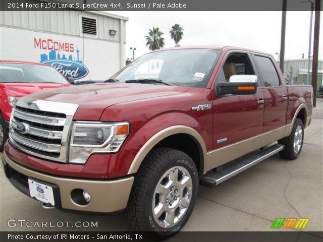 2014 Ford F150 Lariat SuperCrew 4x4 in Sunset