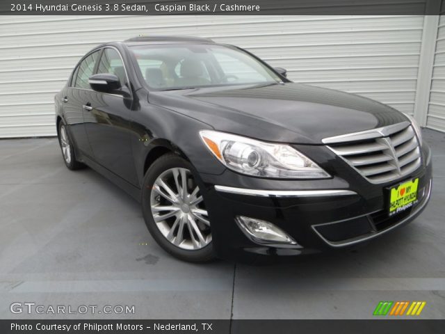 2014 Hyundai Genesis 3.8 Sedan in Caspian Black