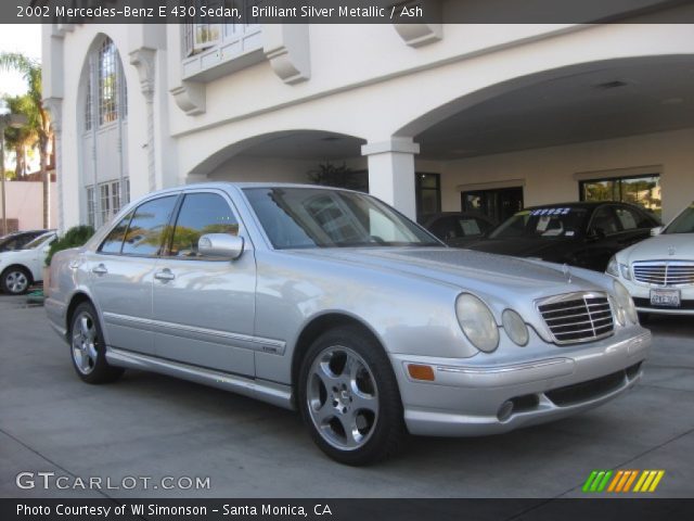 2002 Mercedes-Benz E 430 Sedan in Brilliant Silver Metallic