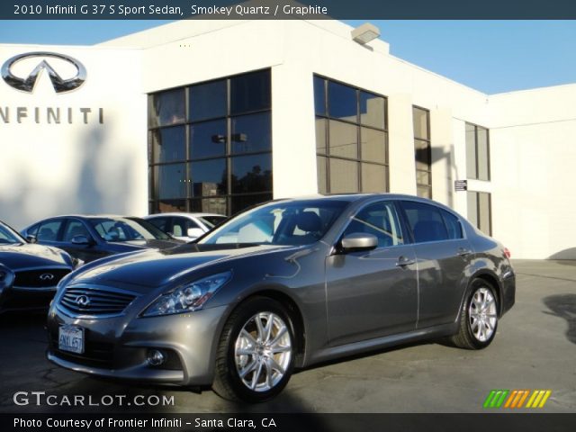 2010 Infiniti G 37 S Sport Sedan in Smokey Quartz