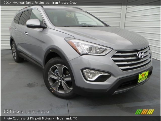 2014 Hyundai Santa Fe Limited in Iron Frost