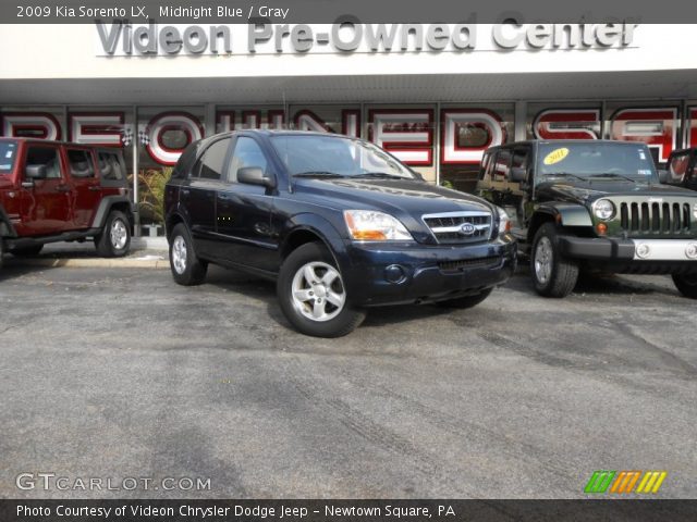 2009 Kia Sorento LX in Midnight Blue