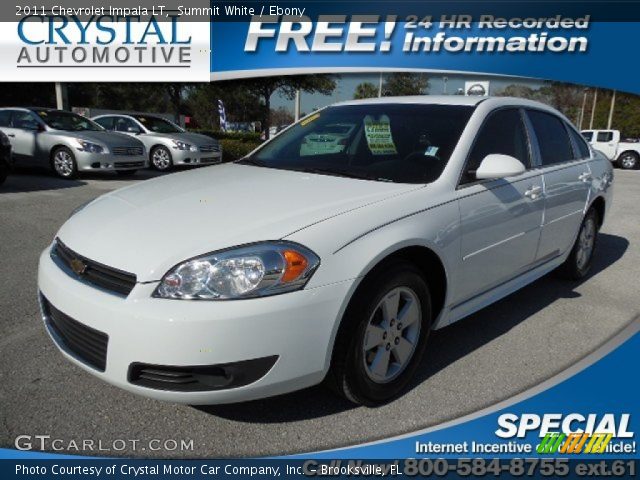 2011 Chevrolet Impala LT in Summit White