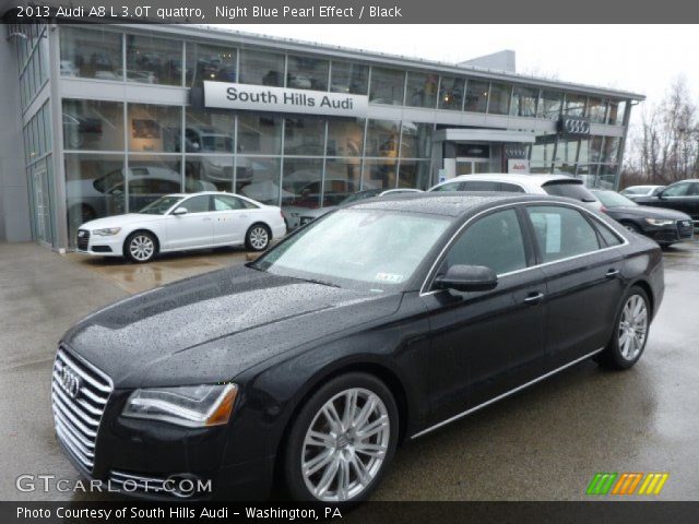 2013 Audi A8 L 3.0T quattro in Night Blue Pearl Effect