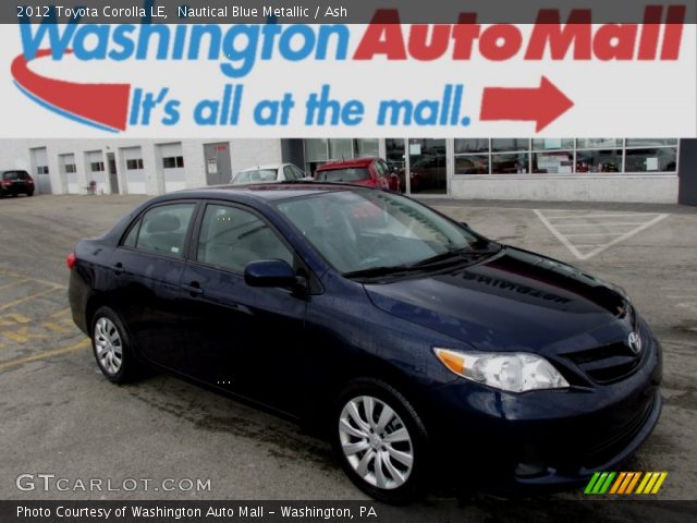 2012 Toyota Corolla LE in Nautical Blue Metallic