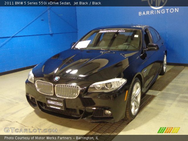 2011 BMW 5 Series 550i xDrive Sedan in Jet Black