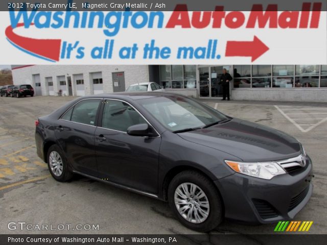 2012 Toyota Camry LE in Magnetic Gray Metallic