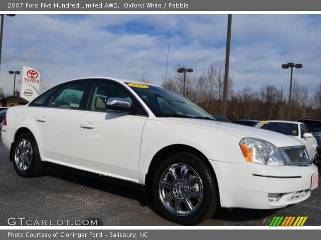 2007 Ford Five Hundred Limited AWD in Oxford White