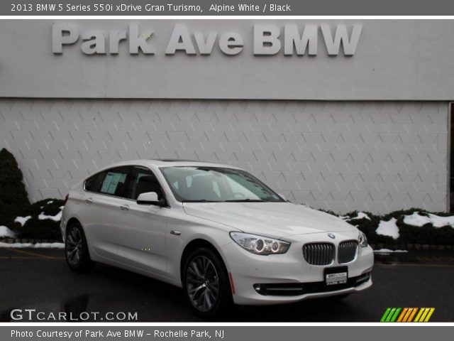 2013 BMW 5 Series 550i xDrive Gran Turismo in Alpine White