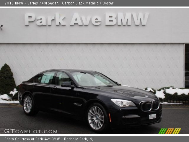 2013 BMW 7 Series 740i Sedan in Carbon Black Metallic