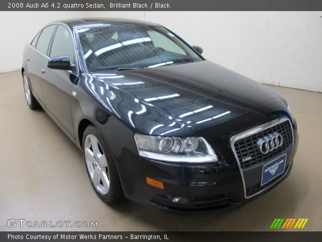 2008 Audi A6 4.2 quattro Sedan in Brilliant Black
