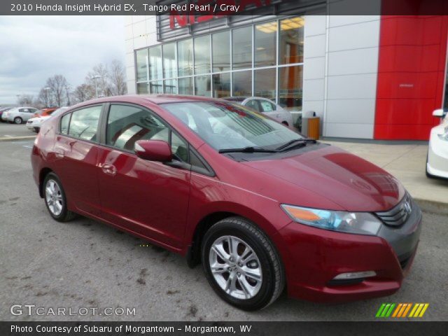 2010 Honda Insight Hybrid EX in Tango Red Pearl