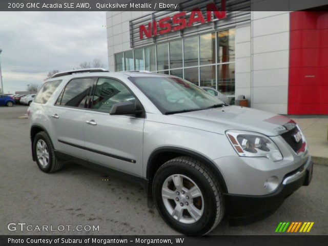 2009 GMC Acadia SLE AWD in Quicksilver Metallic