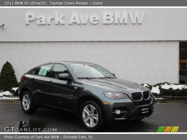 2011 BMW X6 xDrive35i in Tasman Green Metallic