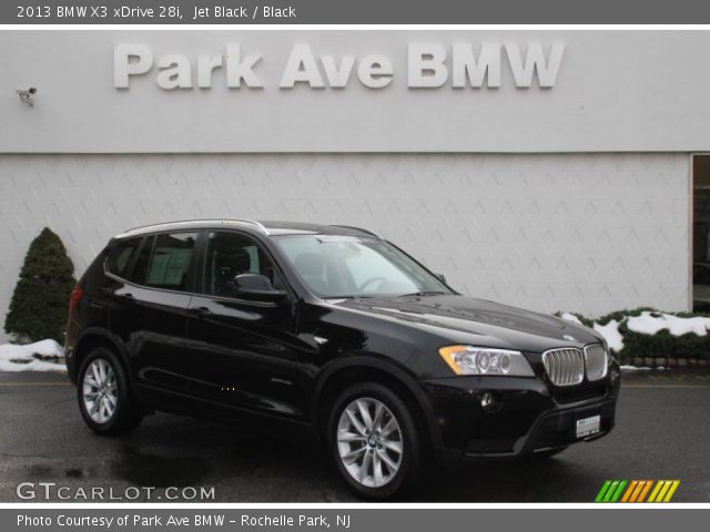 2013 BMW X3 xDrive 28i in Jet Black