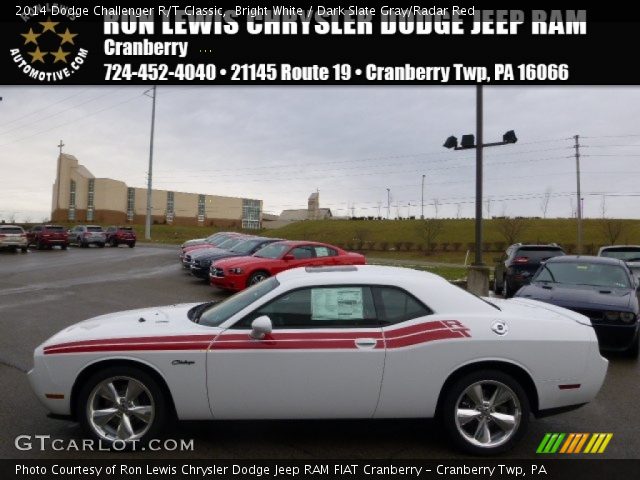 2014 Dodge Challenger R/T Classic in Bright White