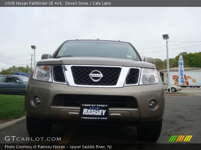 2008 Nissan Pathfinder SE 4x4 in Desert Stone