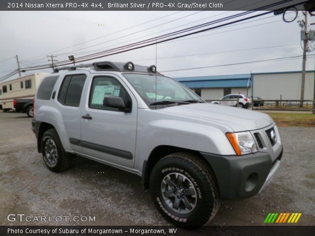 2014 Nissan Xterra PRO-4X 4x4 in Brilliant Silver