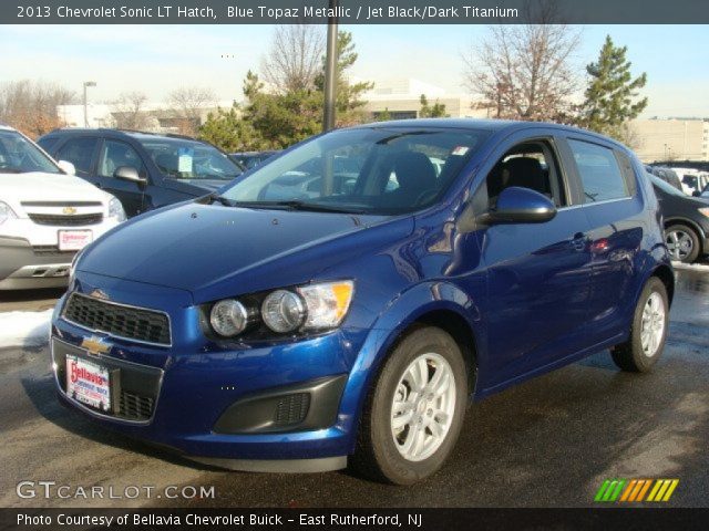 2013 Chevrolet Sonic LT Hatch in Blue Topaz Metallic