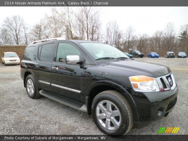 2014 Nissan Armada Platinum 4x4 in Galaxy Black