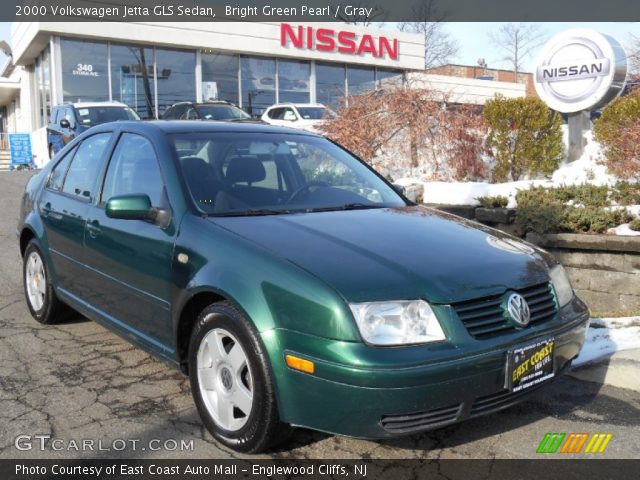 2000 Volkswagen Jetta GLS Sedan in Bright Green Pearl