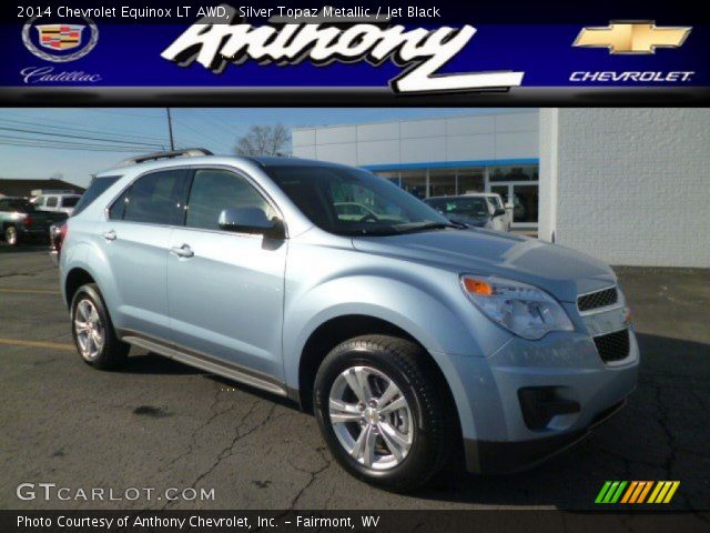 2014 Chevrolet Equinox LT AWD in Silver Topaz Metallic