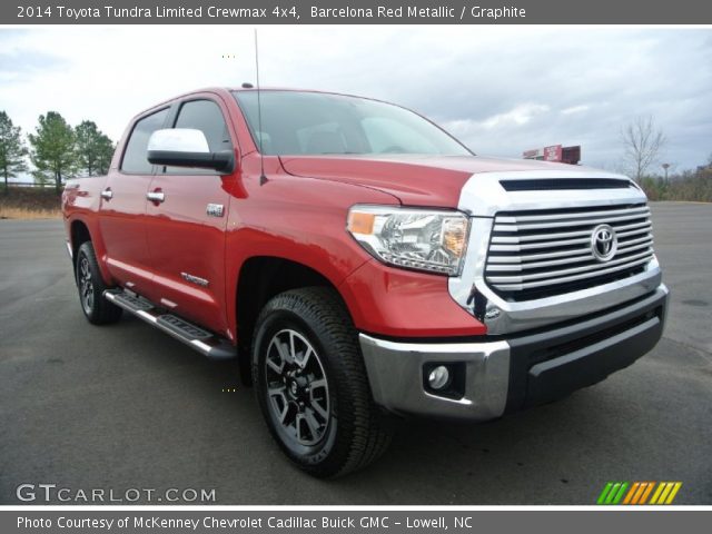 2014 Toyota Tundra Limited Crewmax 4x4 in Barcelona Red Metallic