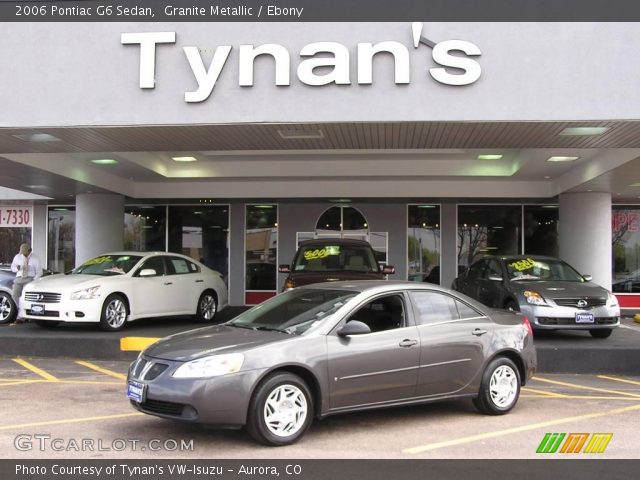 2006 Pontiac G6 Sedan in Granite Metallic