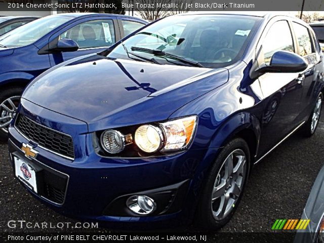 2014 Chevrolet Sonic LTZ Hatchback in Blue Topaz Metallic