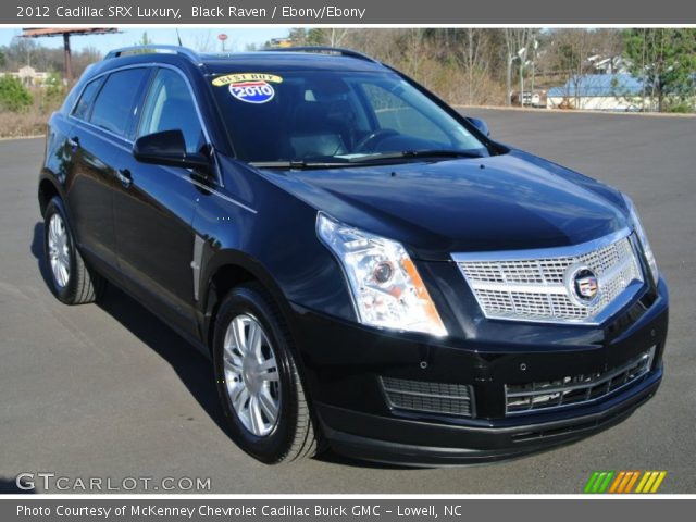 2012 Cadillac SRX Luxury in Black Raven