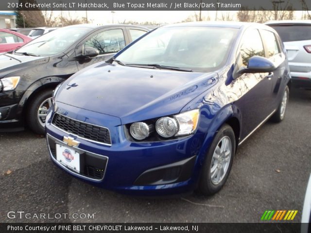 2014 Chevrolet Sonic LT Hatchback in Blue Topaz Metallic