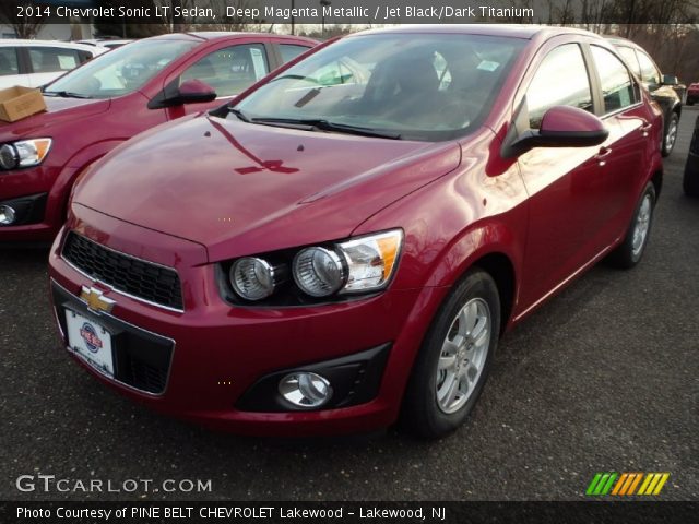 2014 Chevrolet Sonic LT Sedan in Deep Magenta Metallic