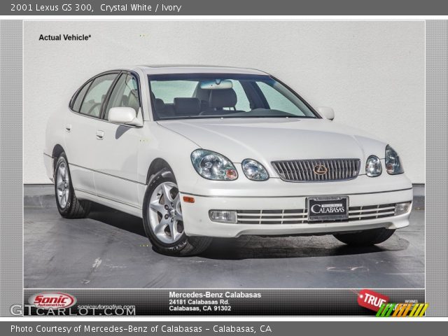2001 Lexus GS 300 in Crystal White