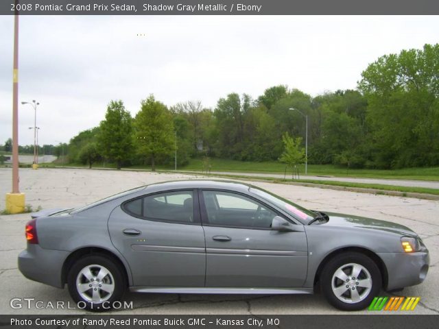 2008 Pontiac Grand Prix Sedan in Shadow Gray Metallic